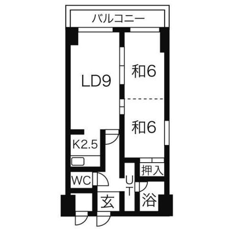 メゾン２１の物件間取画像